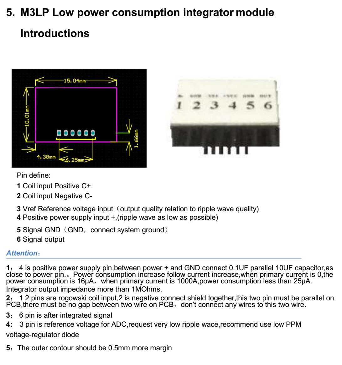 Fault indicator rogowski coil